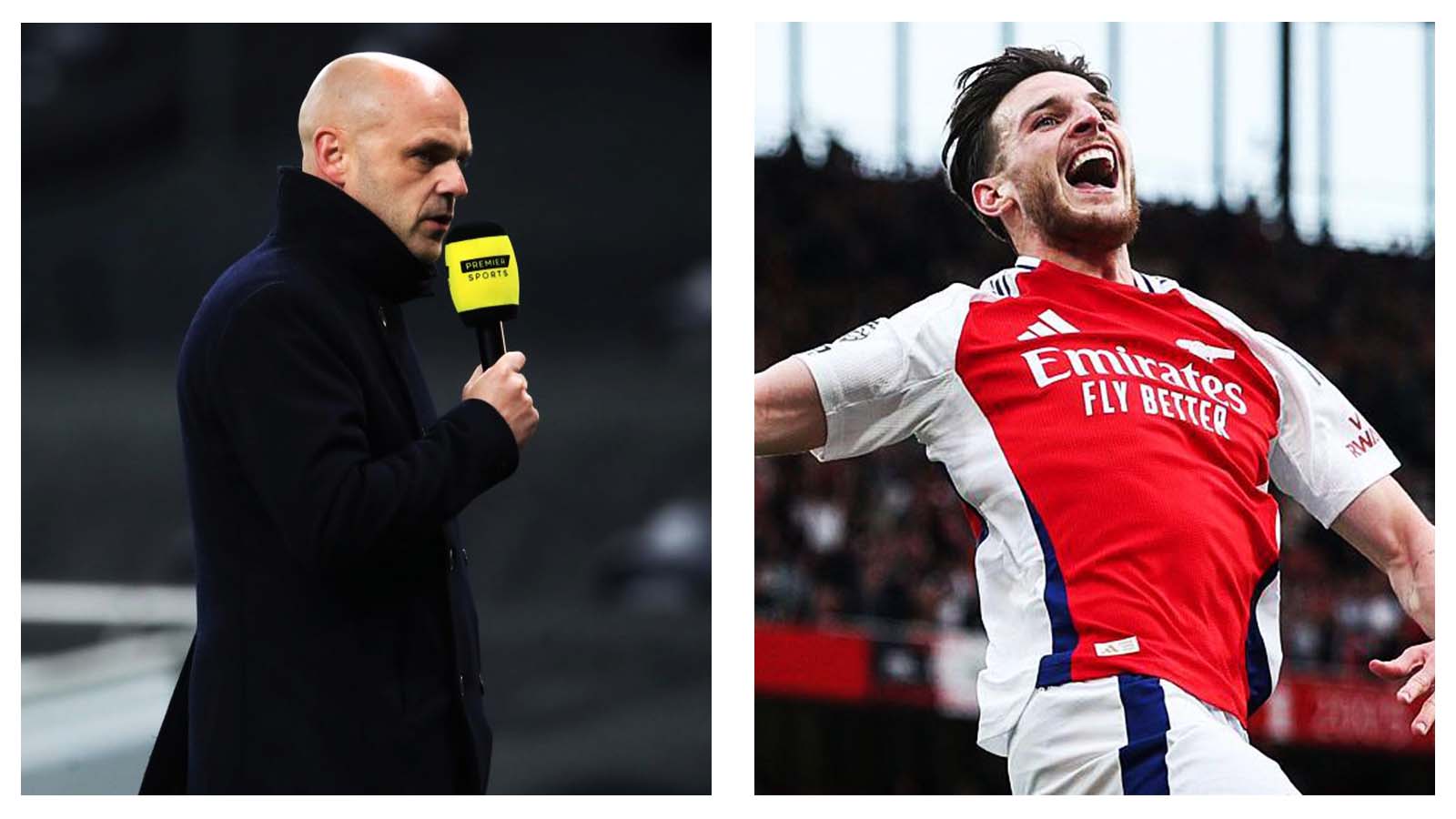 Danny Murphy and Declan Rice