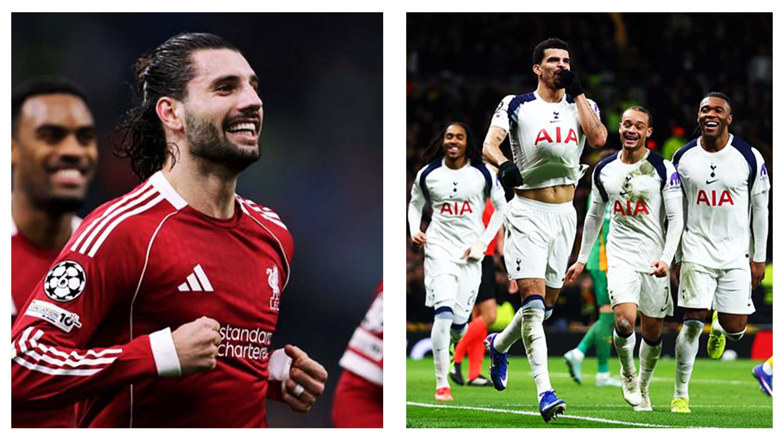 Dominik Szoboszlai and Dominic Solanke