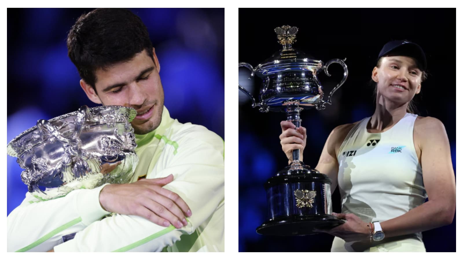 Carlos Alcaraz & Elena Rybakina