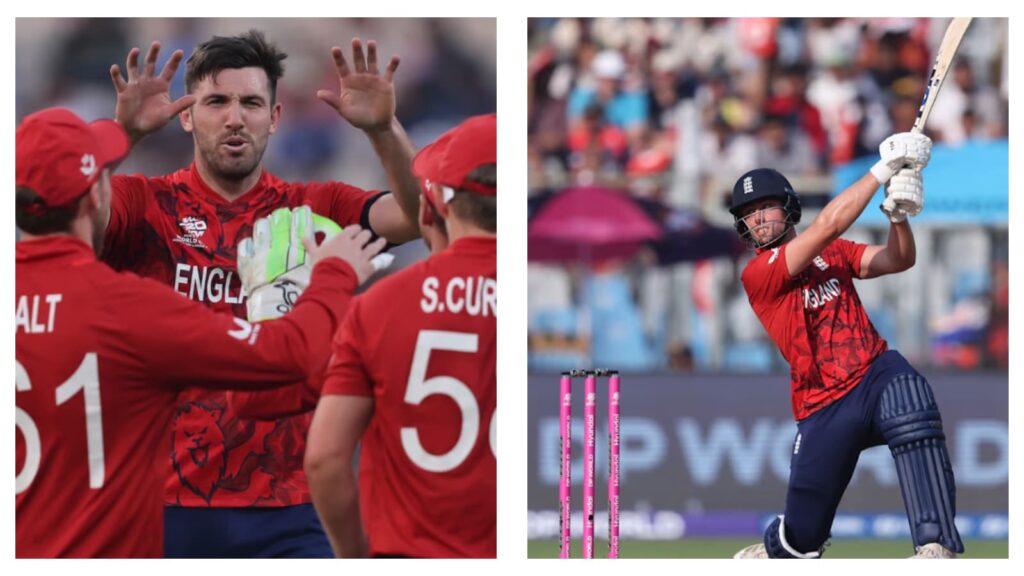 England's Jamie Overton & Will Jacks