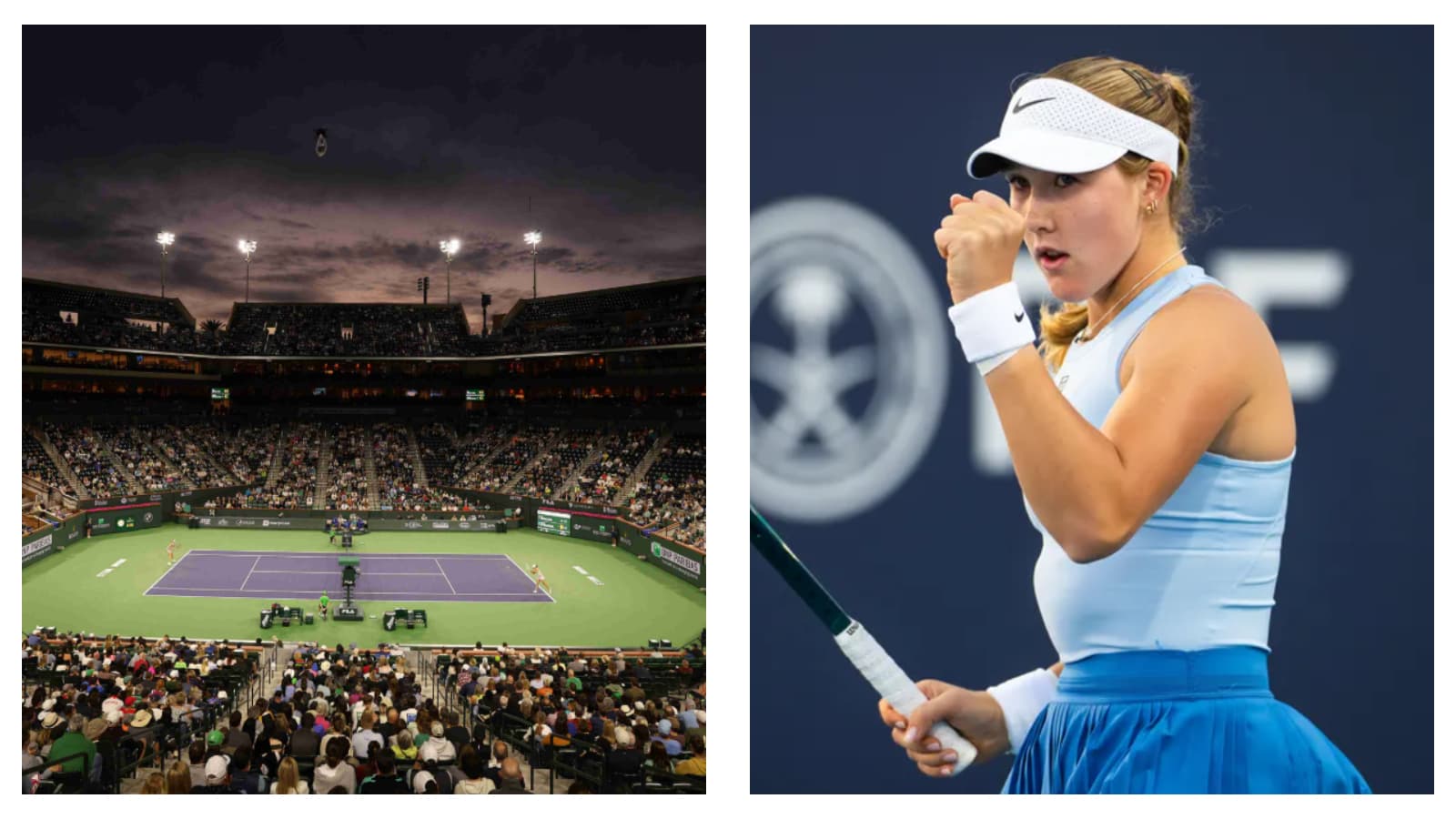 Indian Wells Tennis Garden & Mirra Andreeva