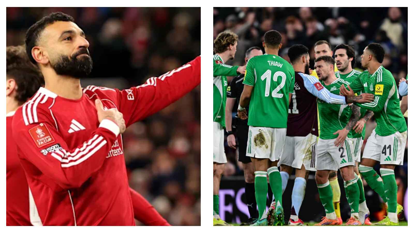 Mo Salah and Aston Villa FA Cup