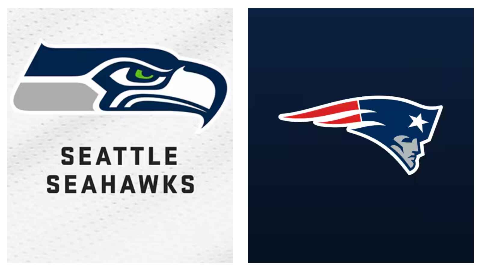 Seahawks and Patriots