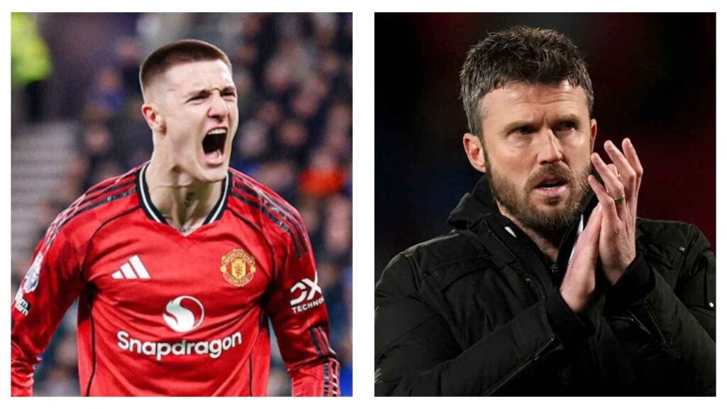 Benjamin Sesko Michael Carrick