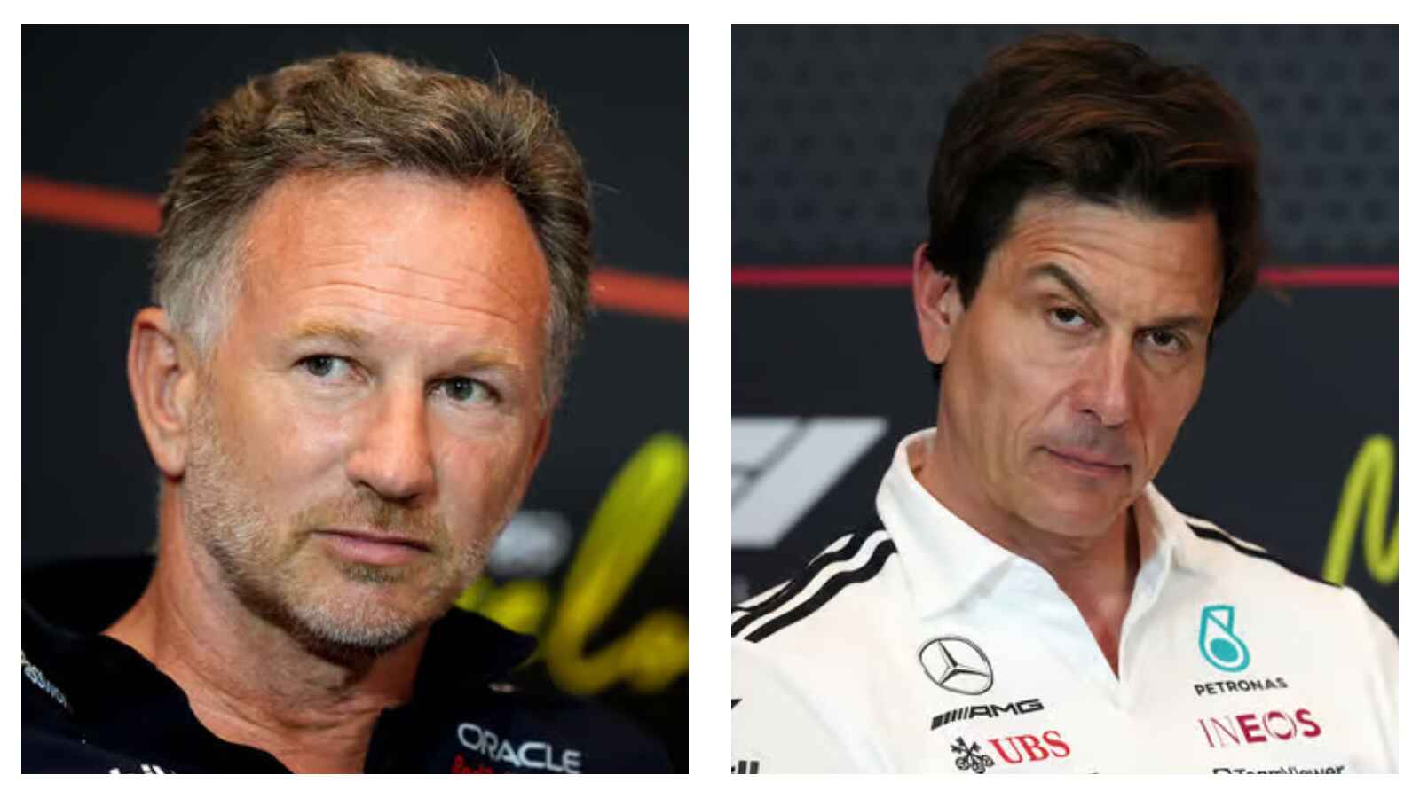 Christian Horner and Toto Wolff