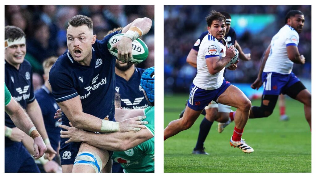 Scotland and France international rugby players