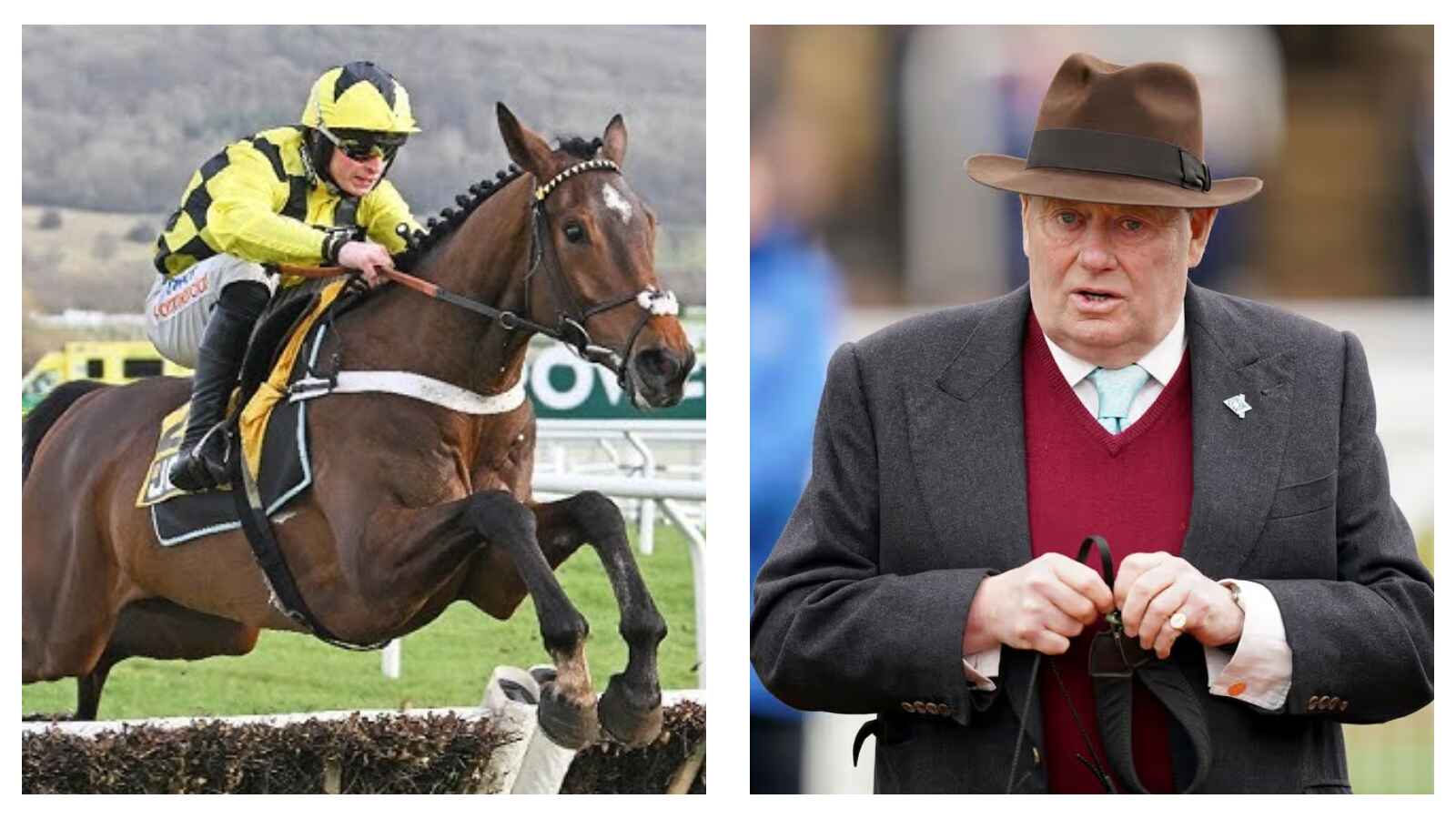Sir Gino and Nicky Henderson