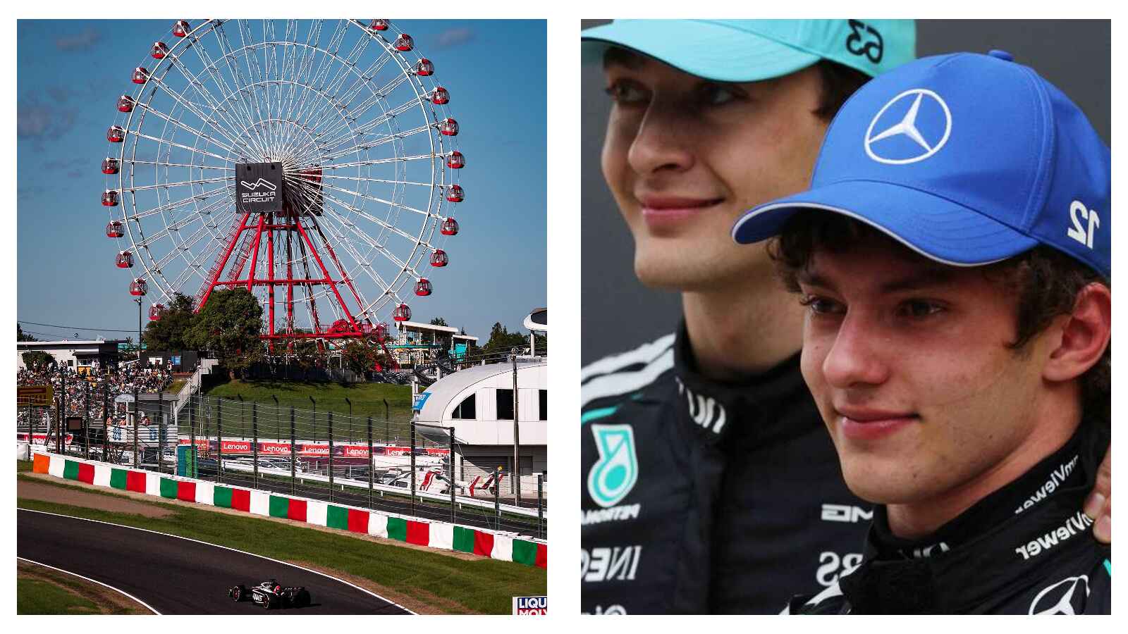 Suzuka, Antonelli and Russell