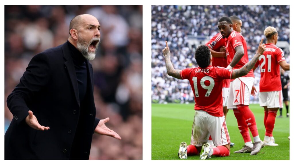 Tottenham's Igor Tudor & Nottingham Forest's Igor Jesus