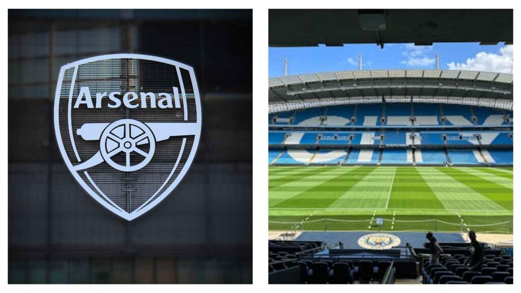 Arsenal and Man City
