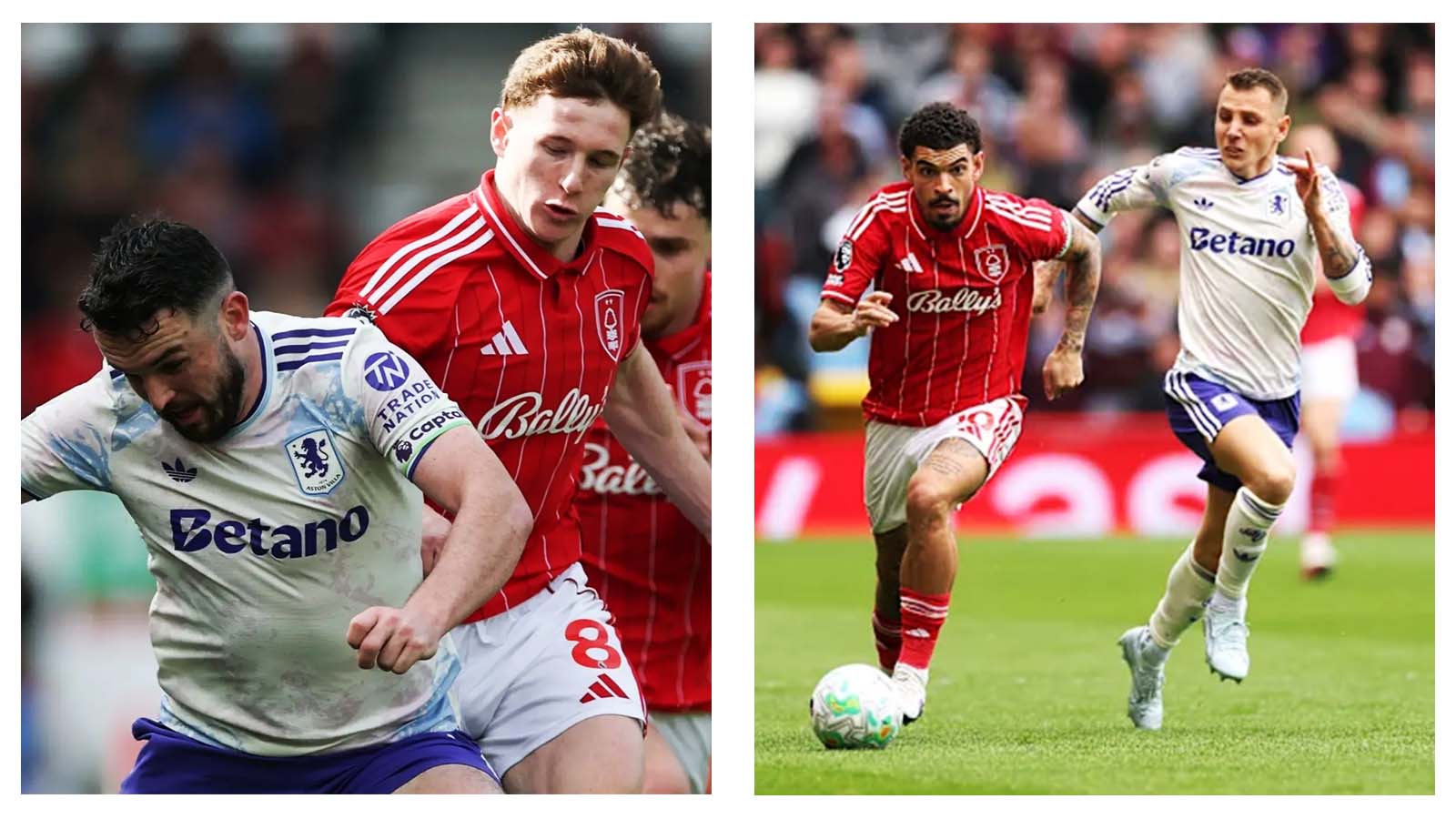 Aston Villa vs Nottingham Forest in Europa League semi-final