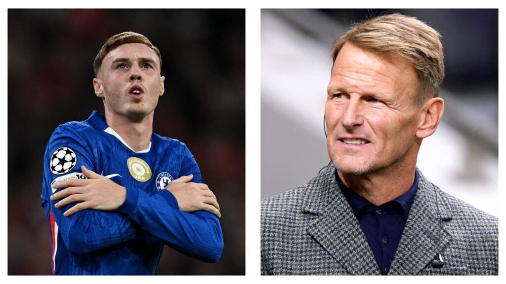 Chelsea's Cole Palmer & Teddy Sheringham