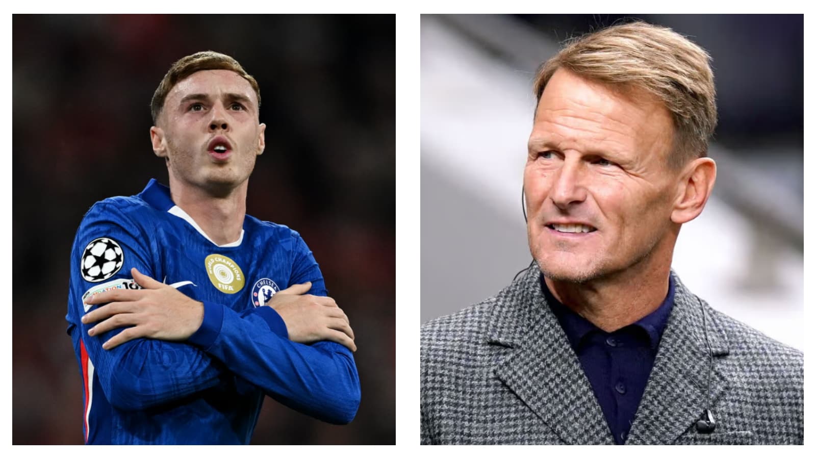 Chelsea's Cole Palmer & Teddy Sheringham