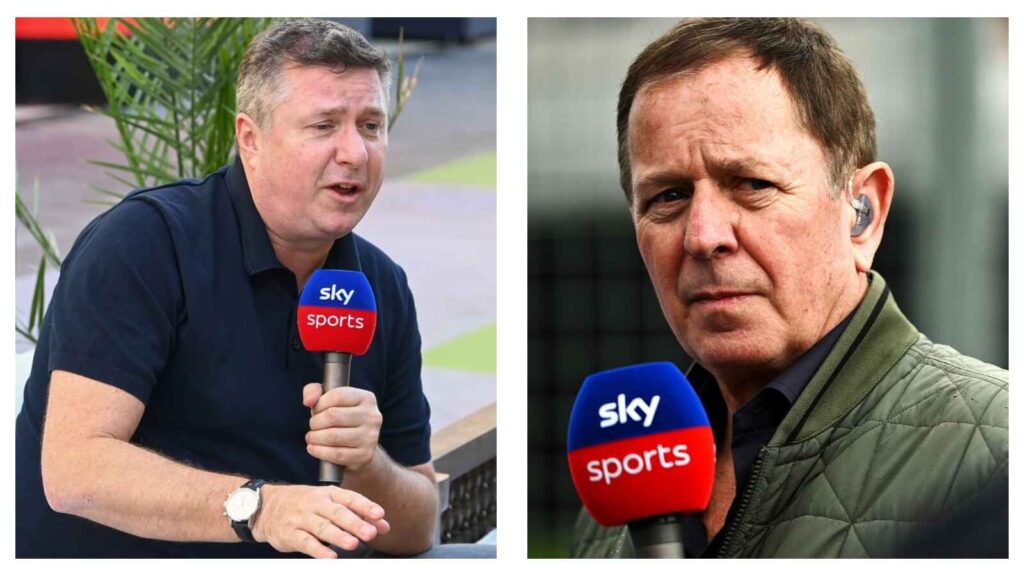 David Croft and Martin Brundle