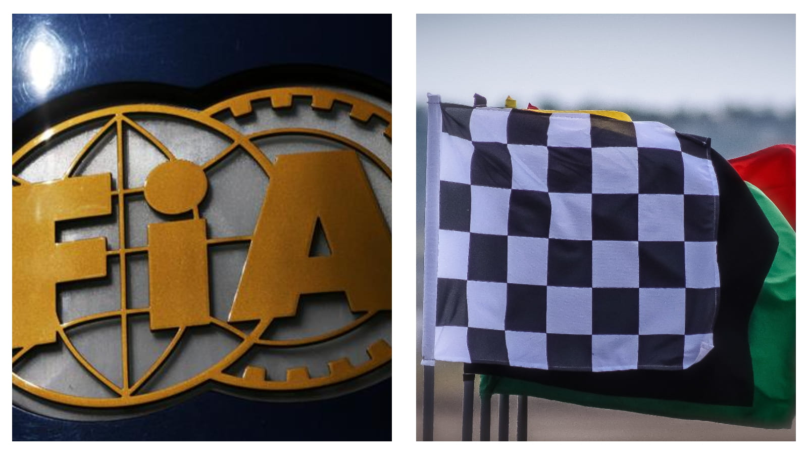 FIA and Chequered Flag