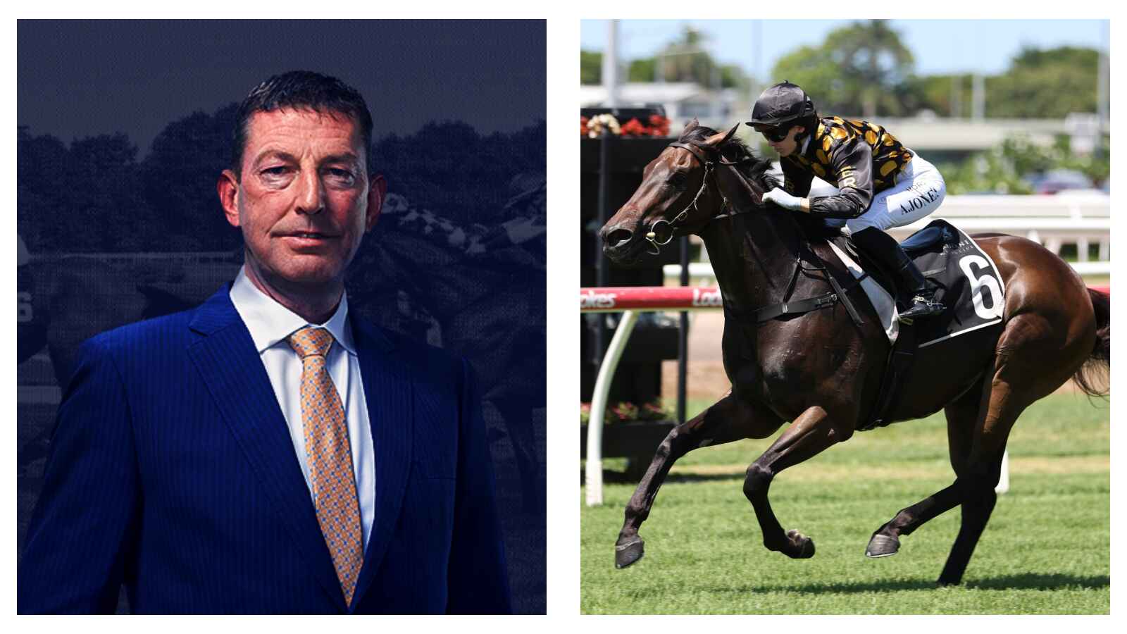 Gavin Cromwell and Now is the Hour horse