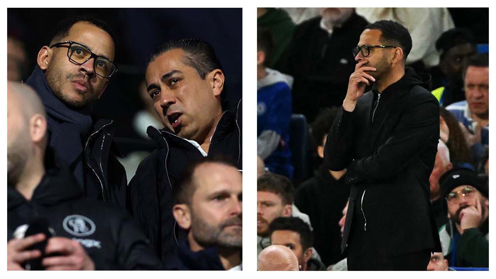 Liam Rosenior and Chelsea owners