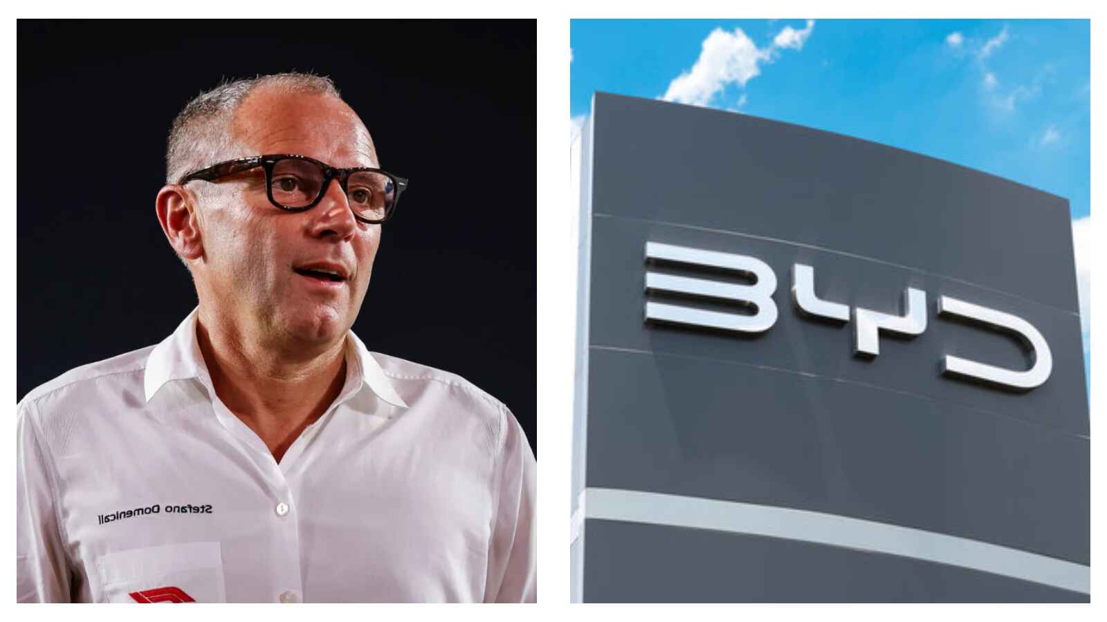 Stefano Domenicali and BYD