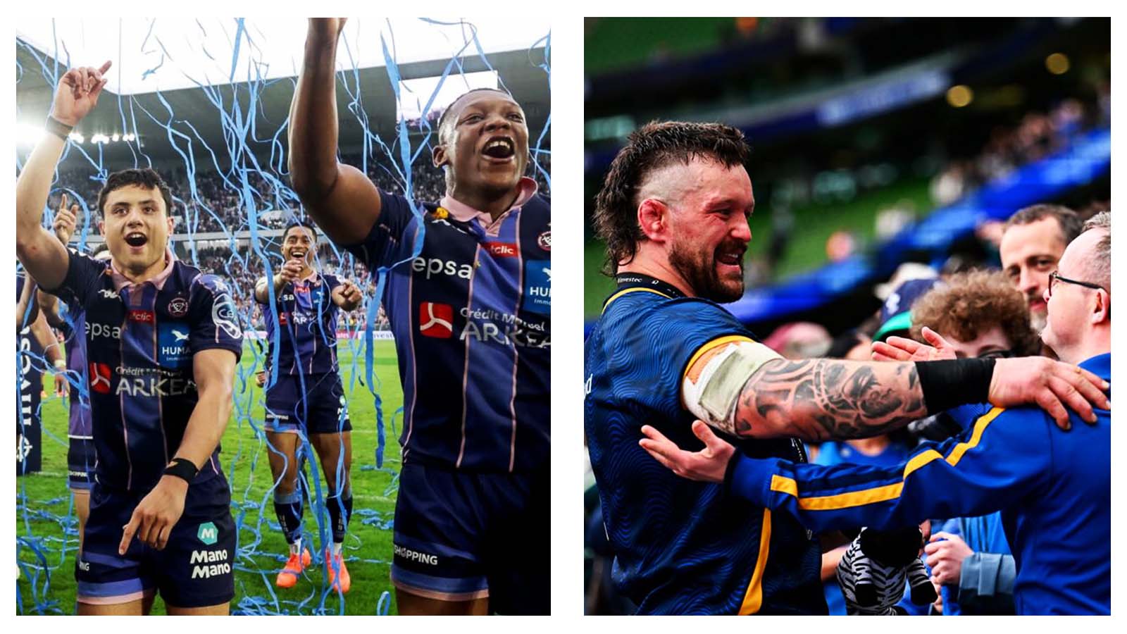 Bordeaux Begles and Leinster's Andrew Porter