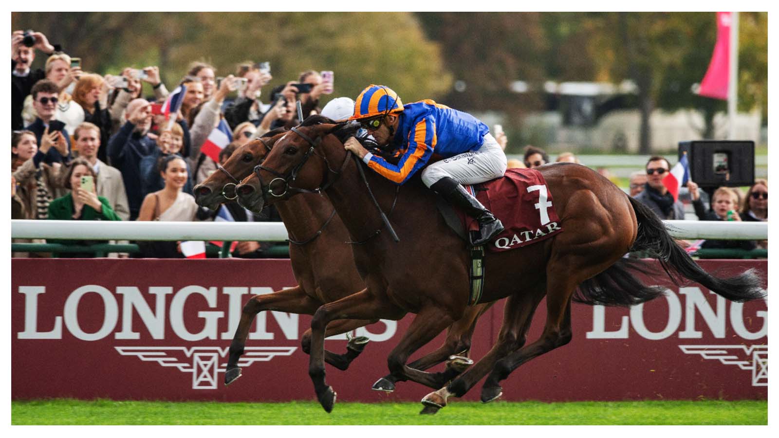 Diamond Necklace made it four wins out of four in the French 1000 Guineas