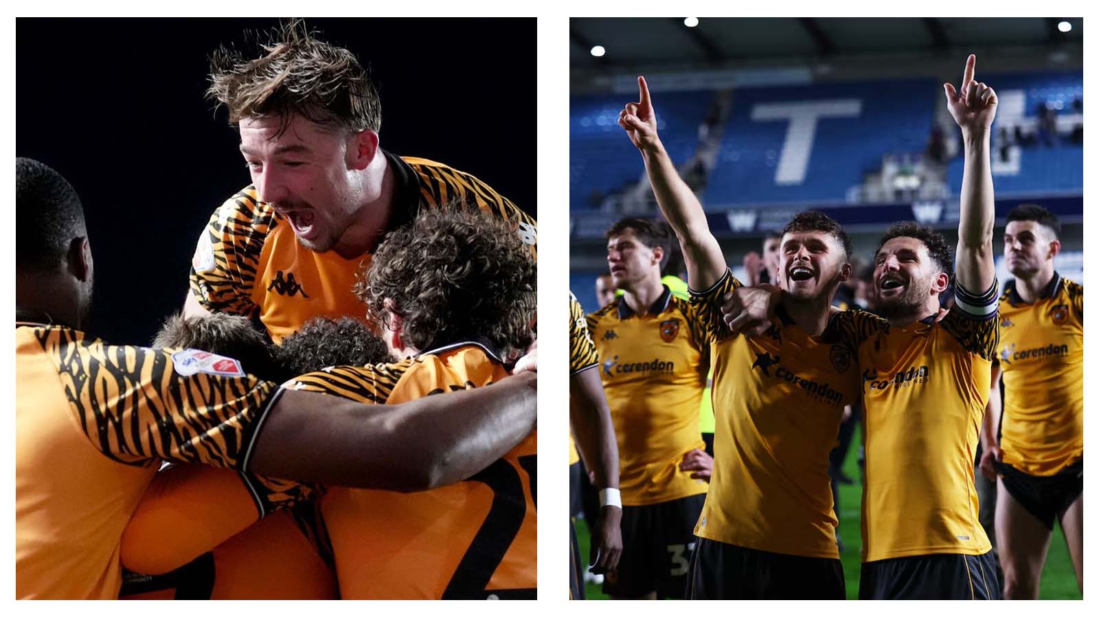 Hull City semi-final win v Millwall in the Championship