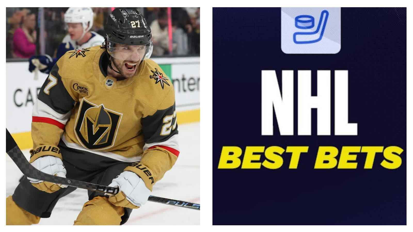 NHL Best Bets Golden Knights