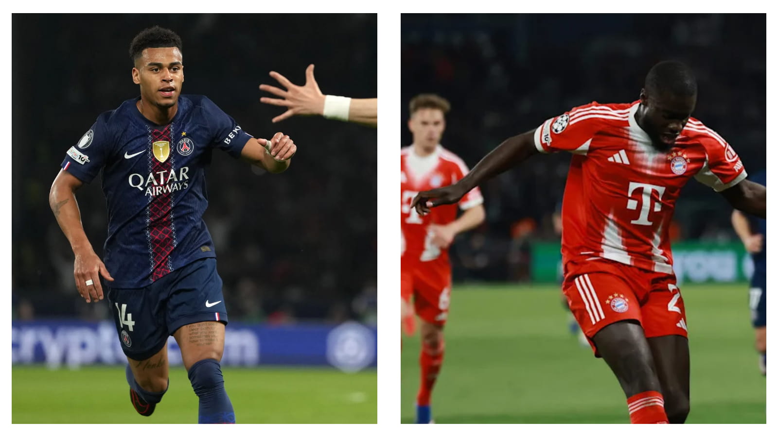 PSG v Bayern Munich UCL