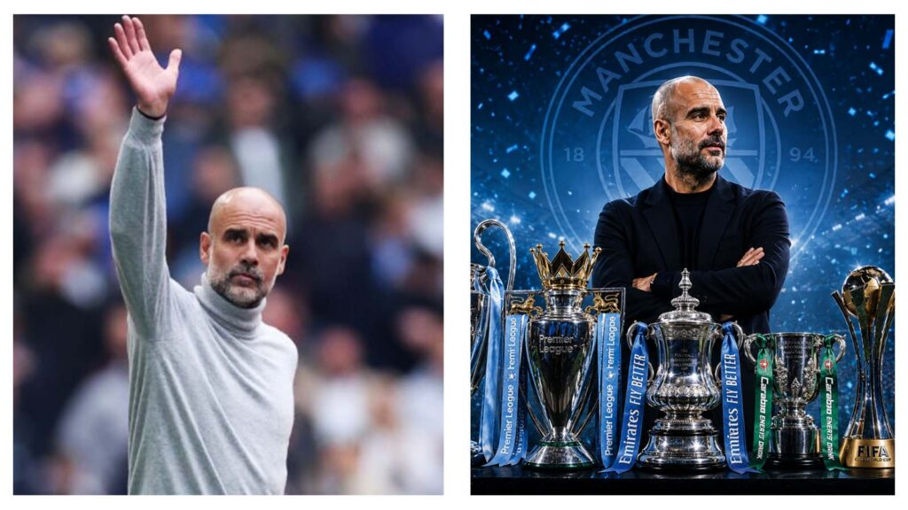 Pep Guardiola set to leave Man City