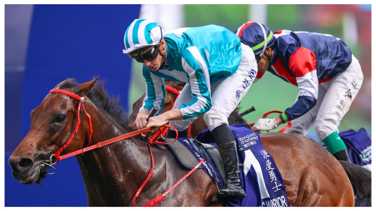 Romantic Warrior landed a record-extending 15th Group 1 win in Hong Kong