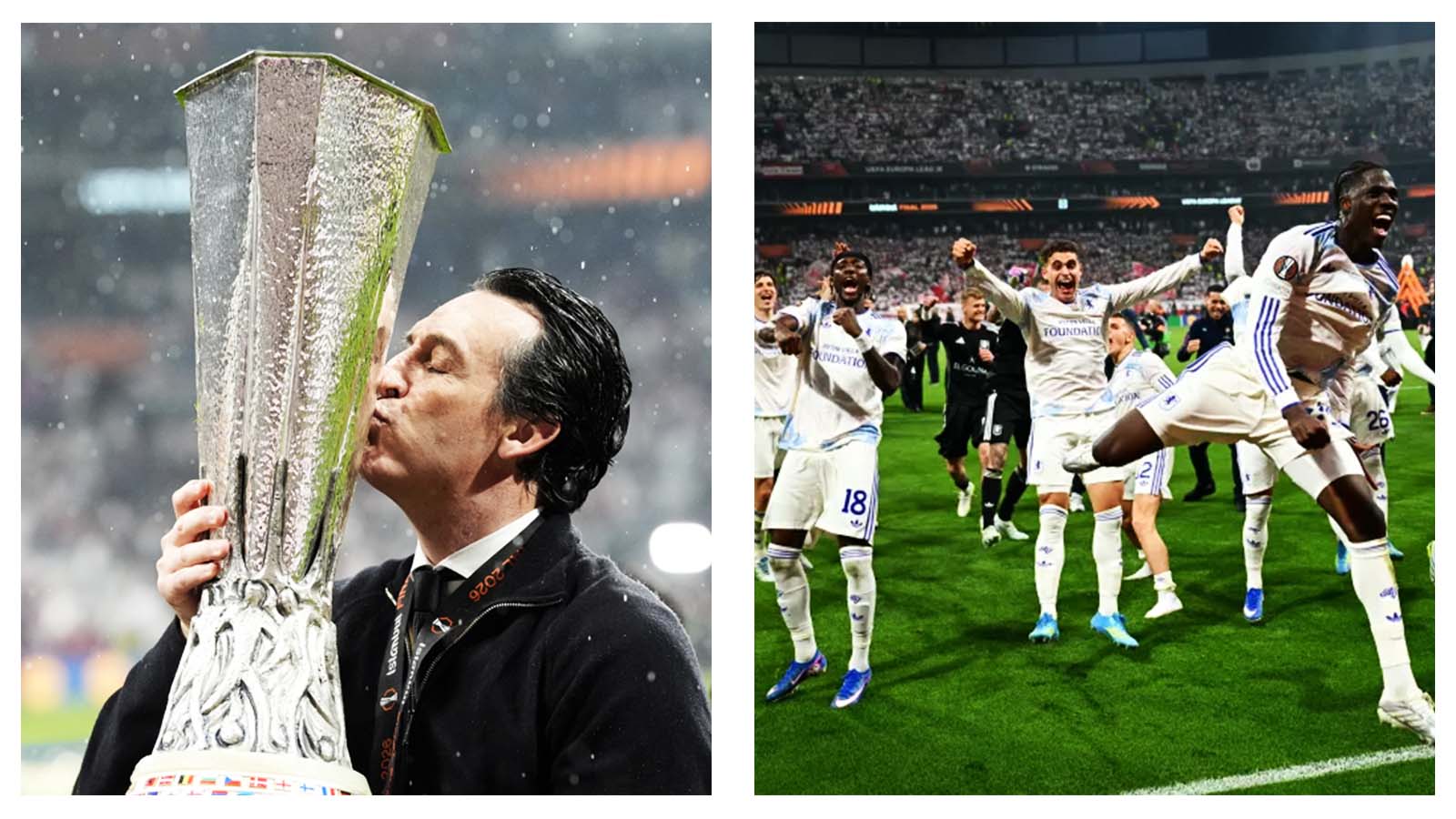 Unai Emery and Aston Villa win Europa League