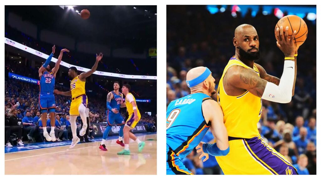 lakers vs okc game 1