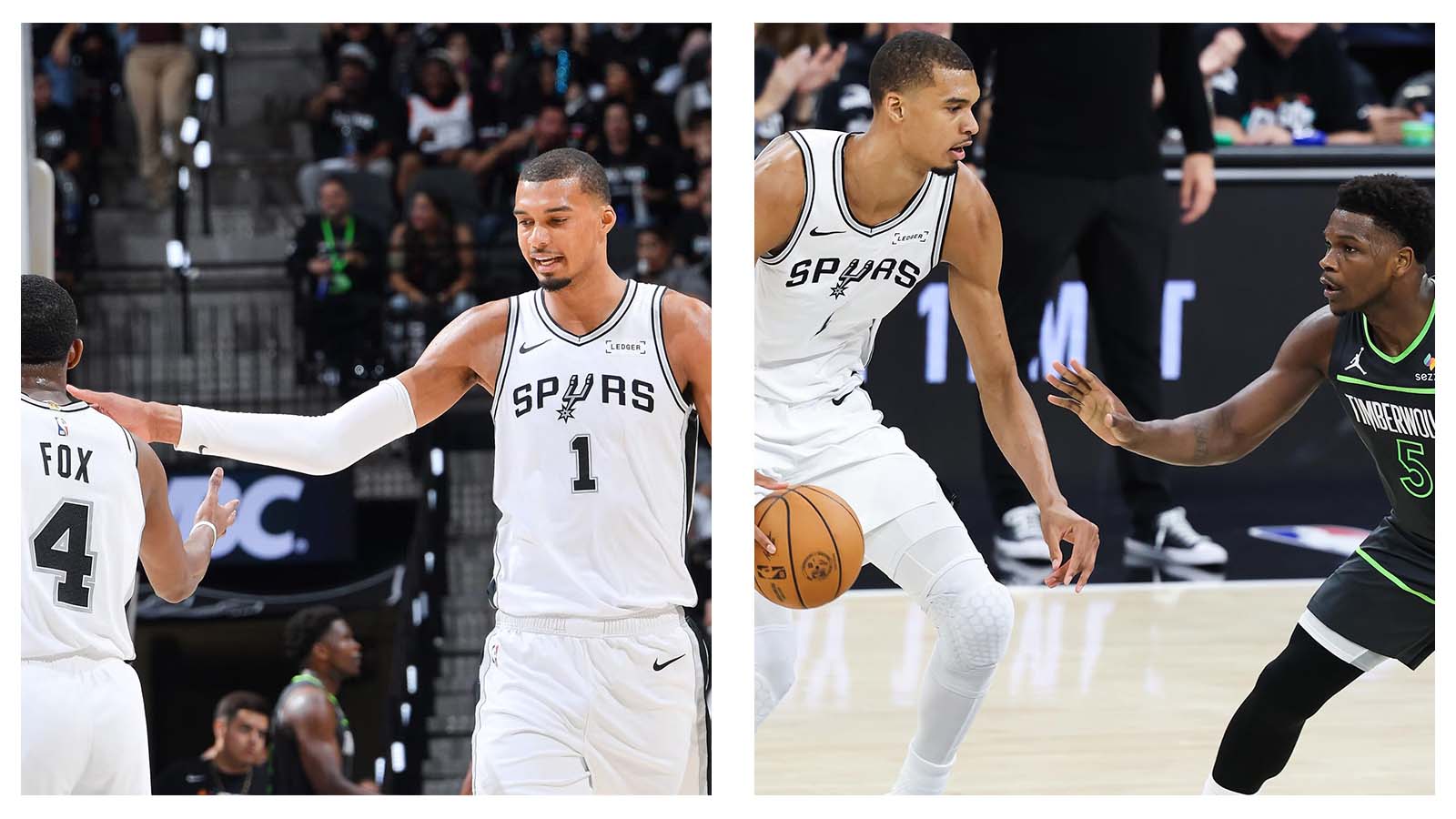 spurs v wolves game 2