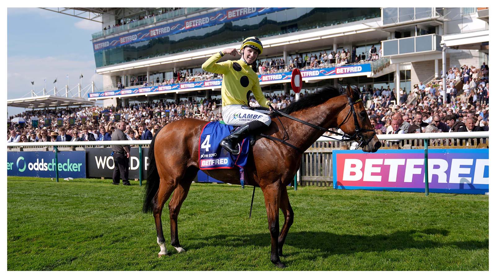 Bow Echo was an impressive winner of the 2000 Guineas