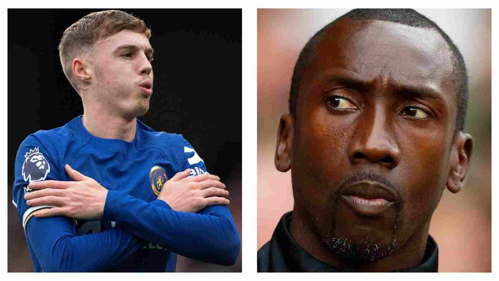 Cole Palmer and Jimmy Floyd Hasselbaink