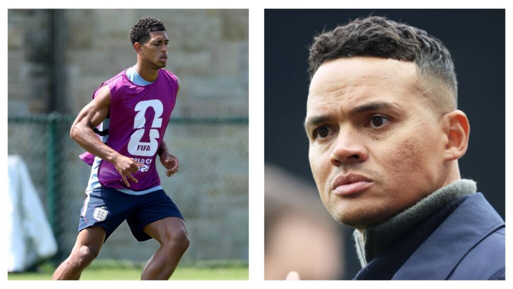 England star Jude Bellingham & Jermaine Jenas