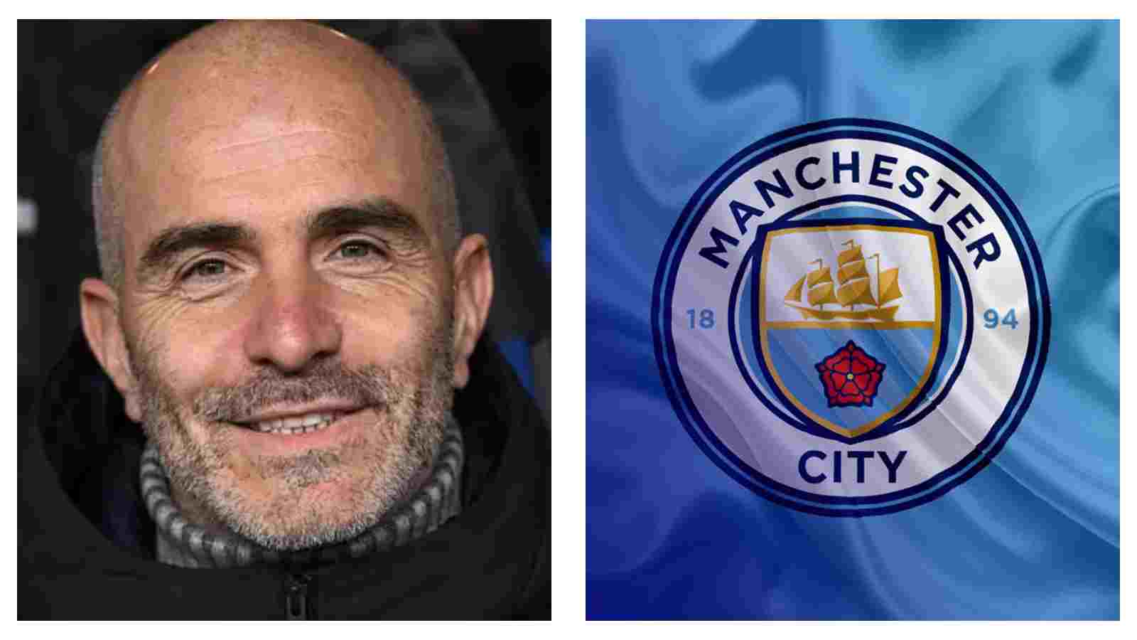 Enzo Maresca Man City badge