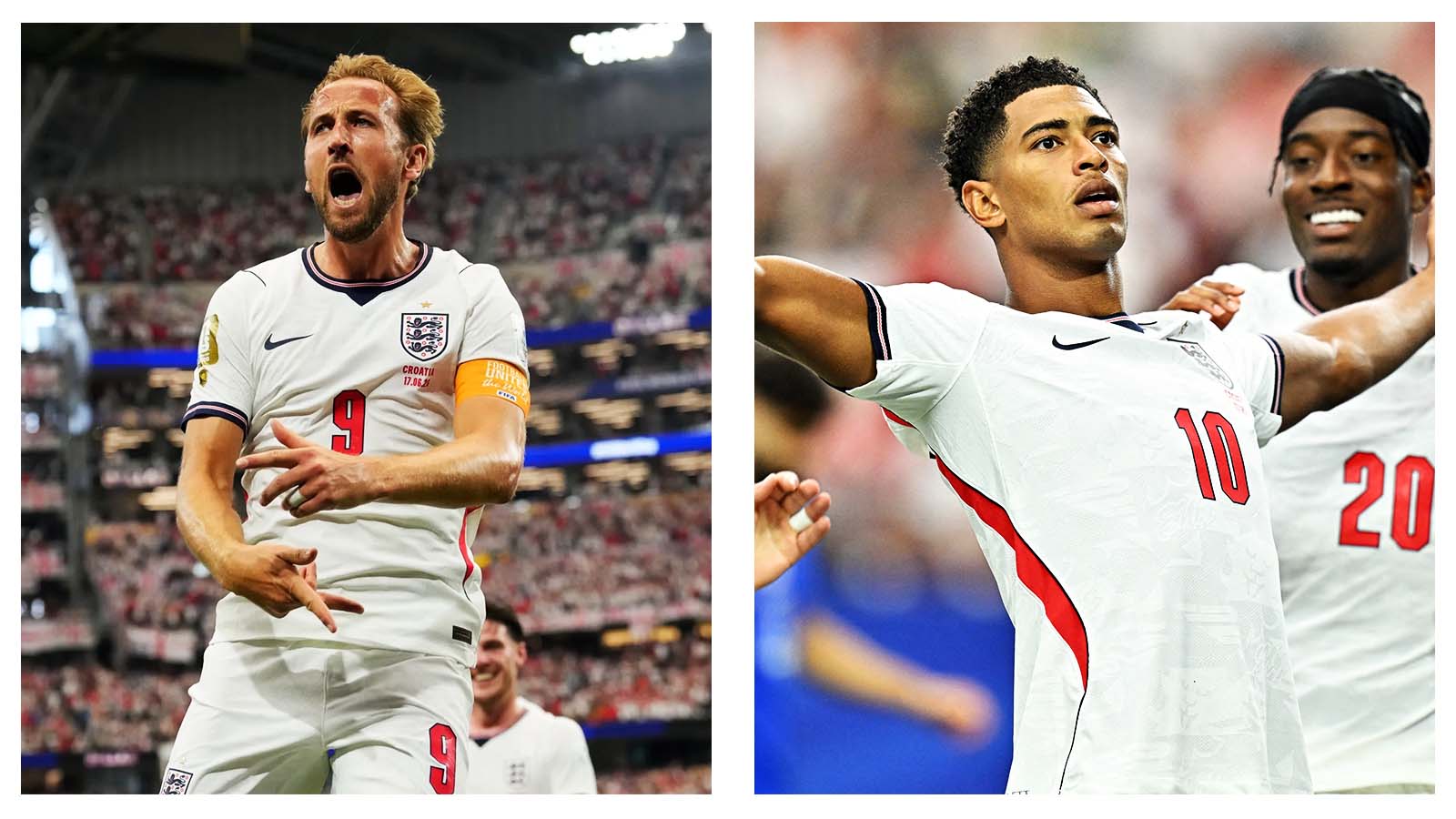Harry Kane and Jude Bellingham for England vs Croatia FIFA WC
