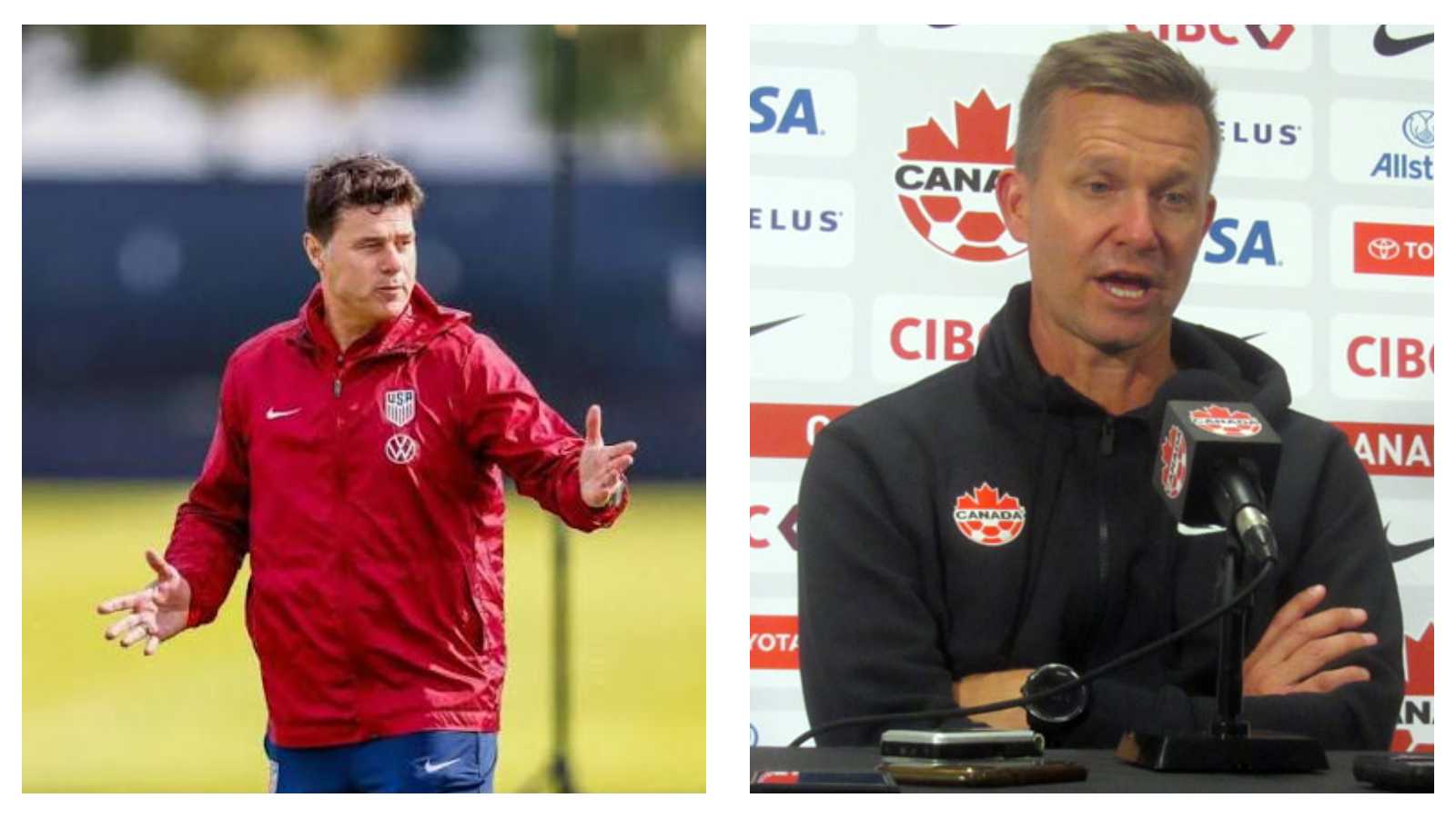 Mauricio Pochettino and Jesse Marsch