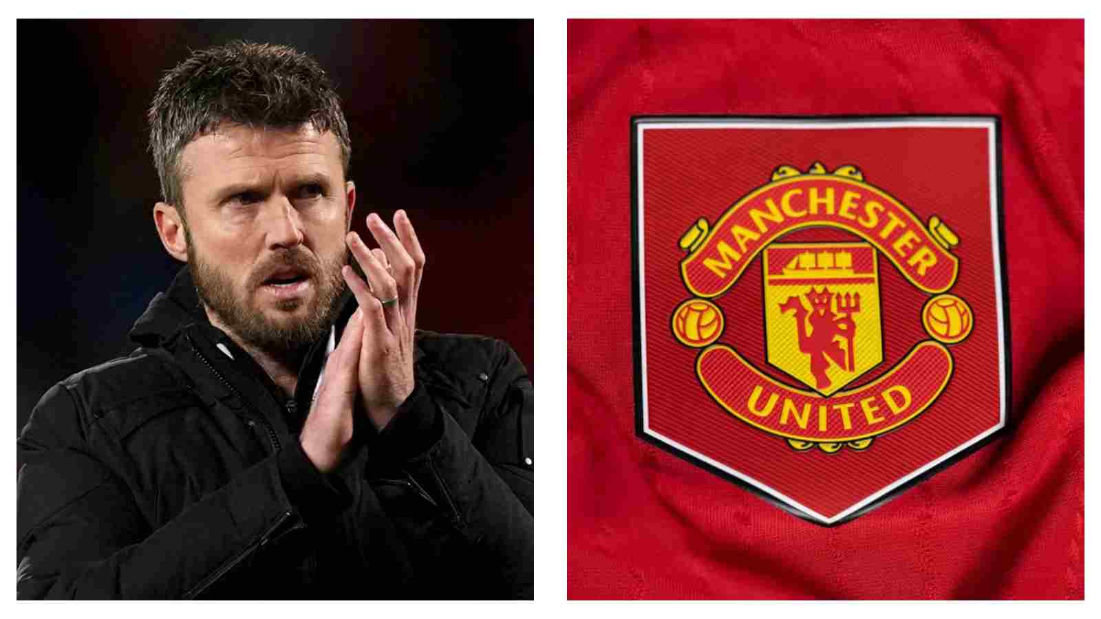 Michael Carrick Man Utd crest