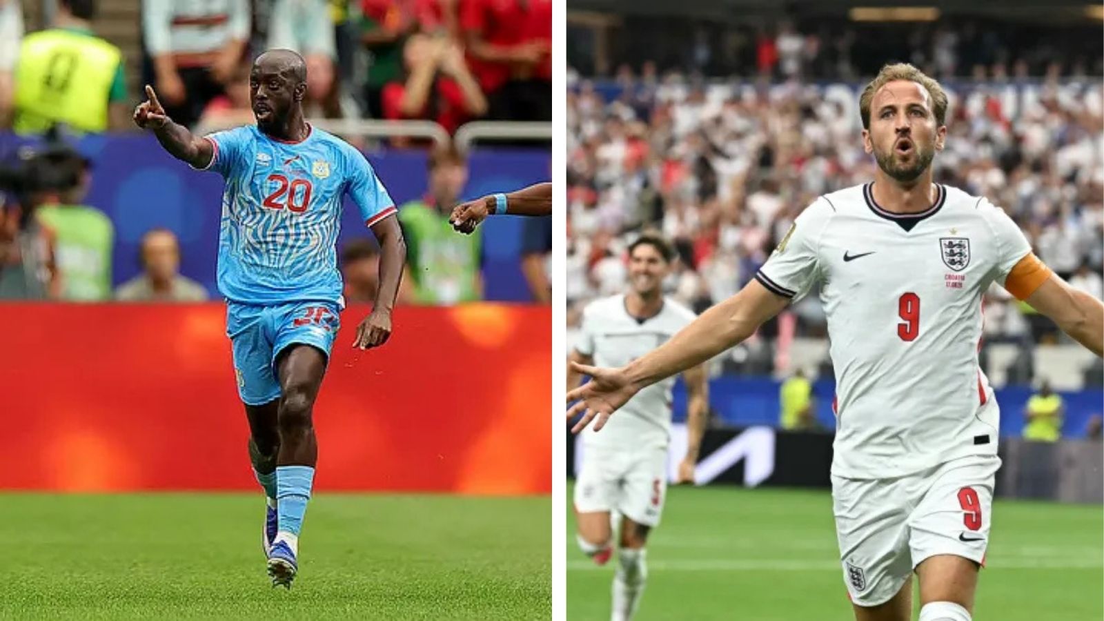 Yoane Wissa, Congo & Harry Kane, England