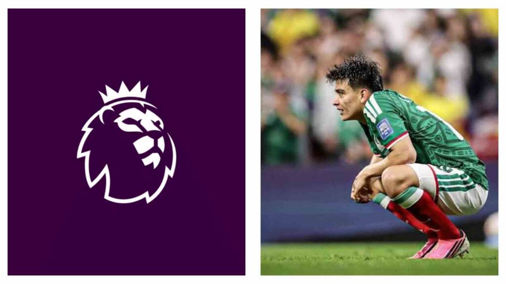 Premier League logo Mexico star Gilberto Mora