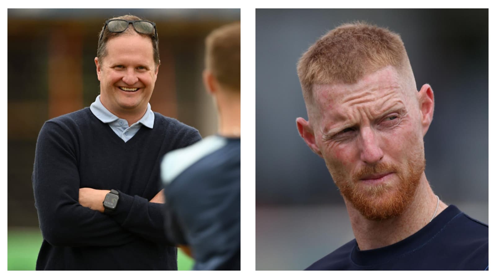 ECB managing director Rob Key and former England captain Ben Stokes