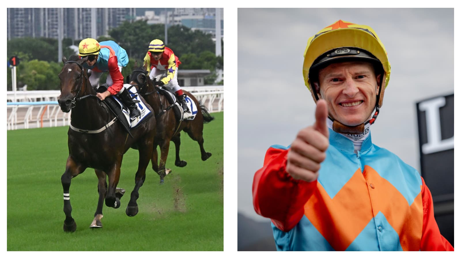 Ka Ying Rising and Zac Purton cruised to a barrier trial win at Sha Tin Racecourse