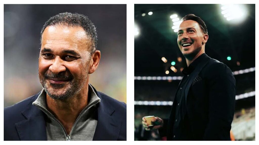 Ruud Gullit and Matthias Jaissle