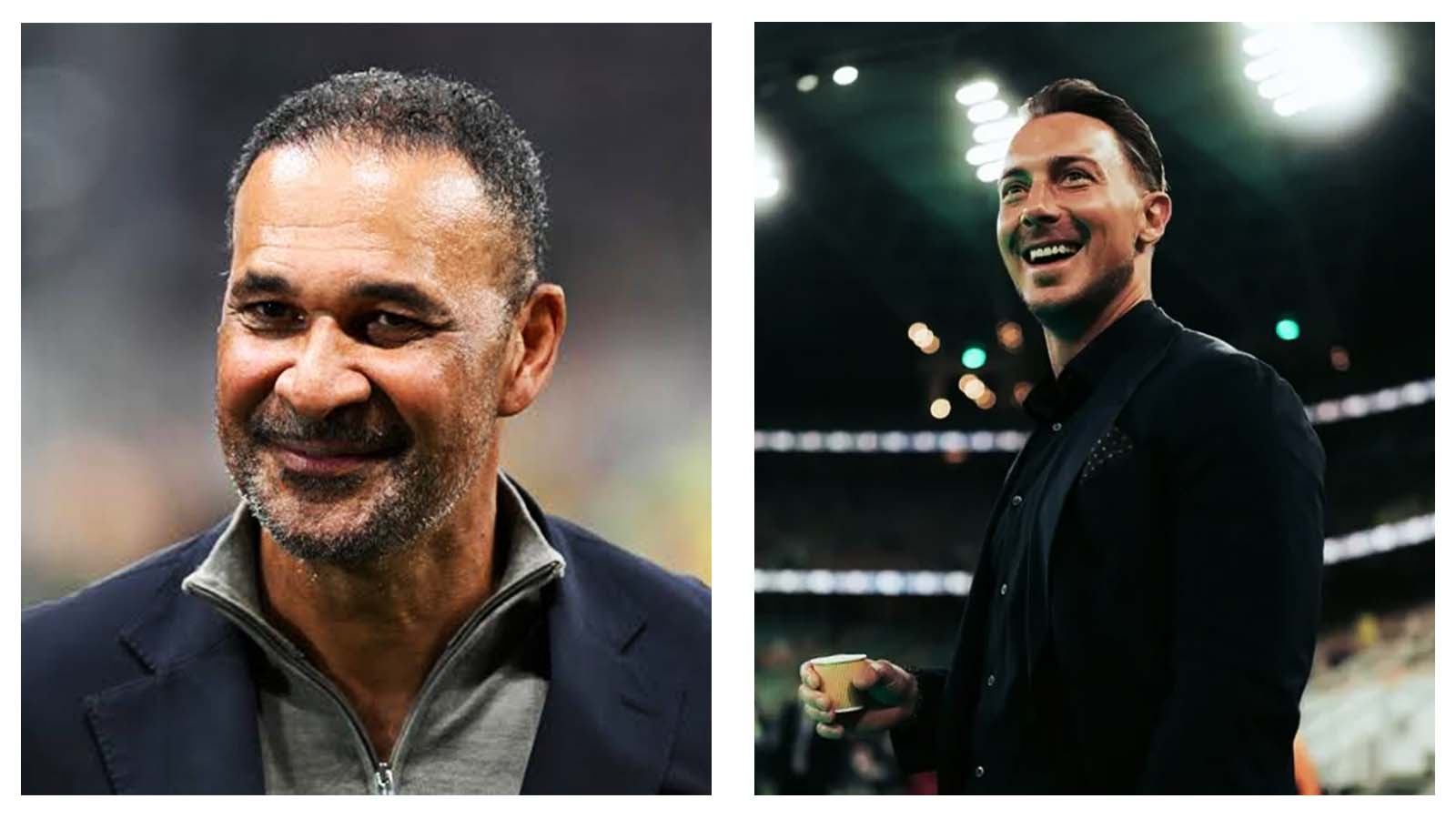 Ruud Gullit and Matthias Jaissle