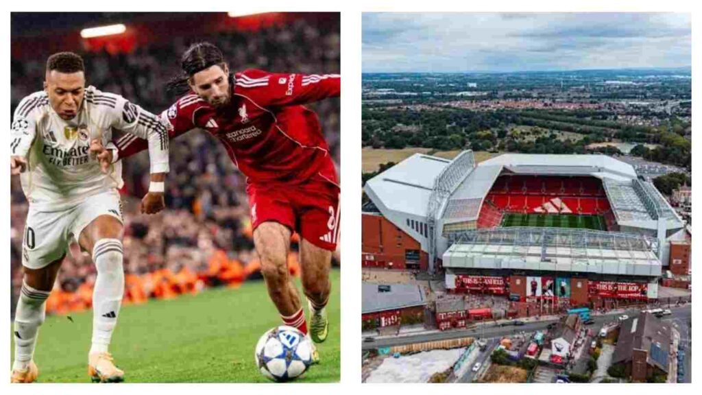 Liverpool will be unable to host Real Madrid at Anfield during the 2026-27 Champions League league phase.