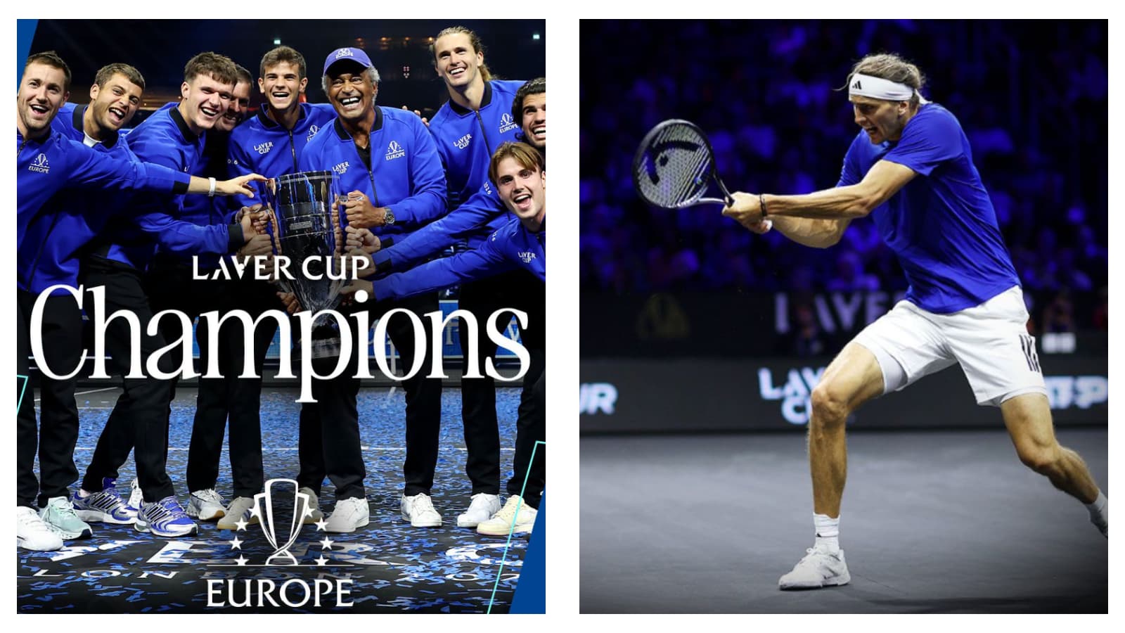 Alexander Zverev beats Learner Tien as Team Europe reclaim Laver Cup in London