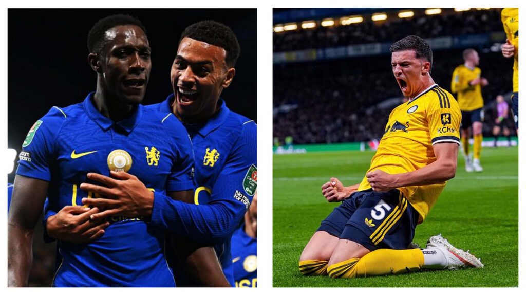 Chelsea vs Leeds Utd Carabao Cup third round