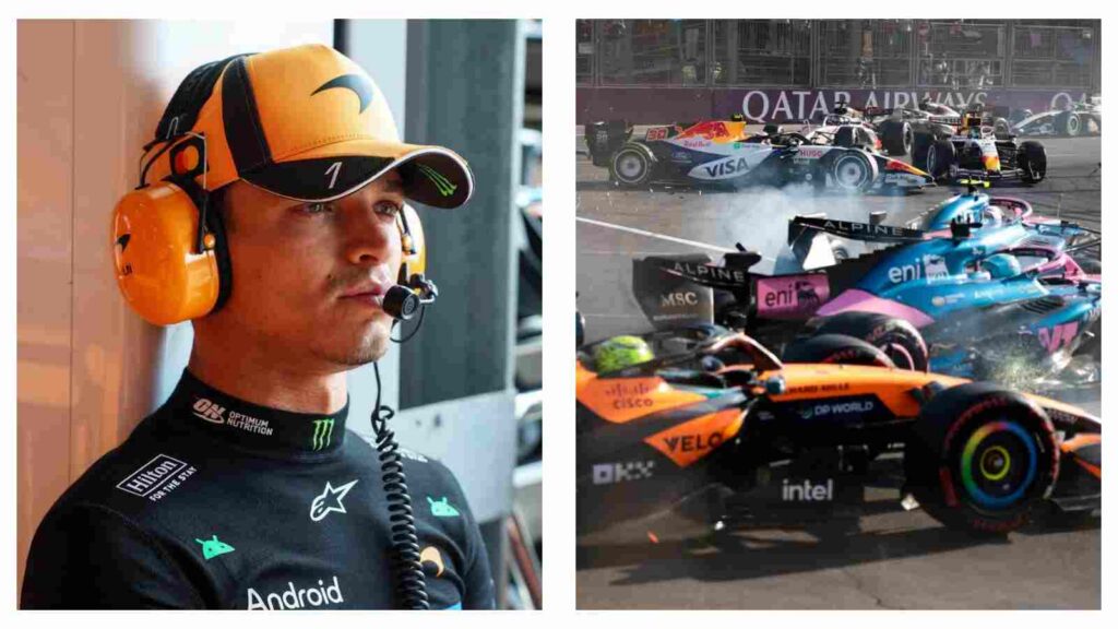 Lando Norris has apologised to Franco Colapinto after making critical comments about the Alpine driver following their dramatic collision at the 2026 Azerbaijan Grand Prix.