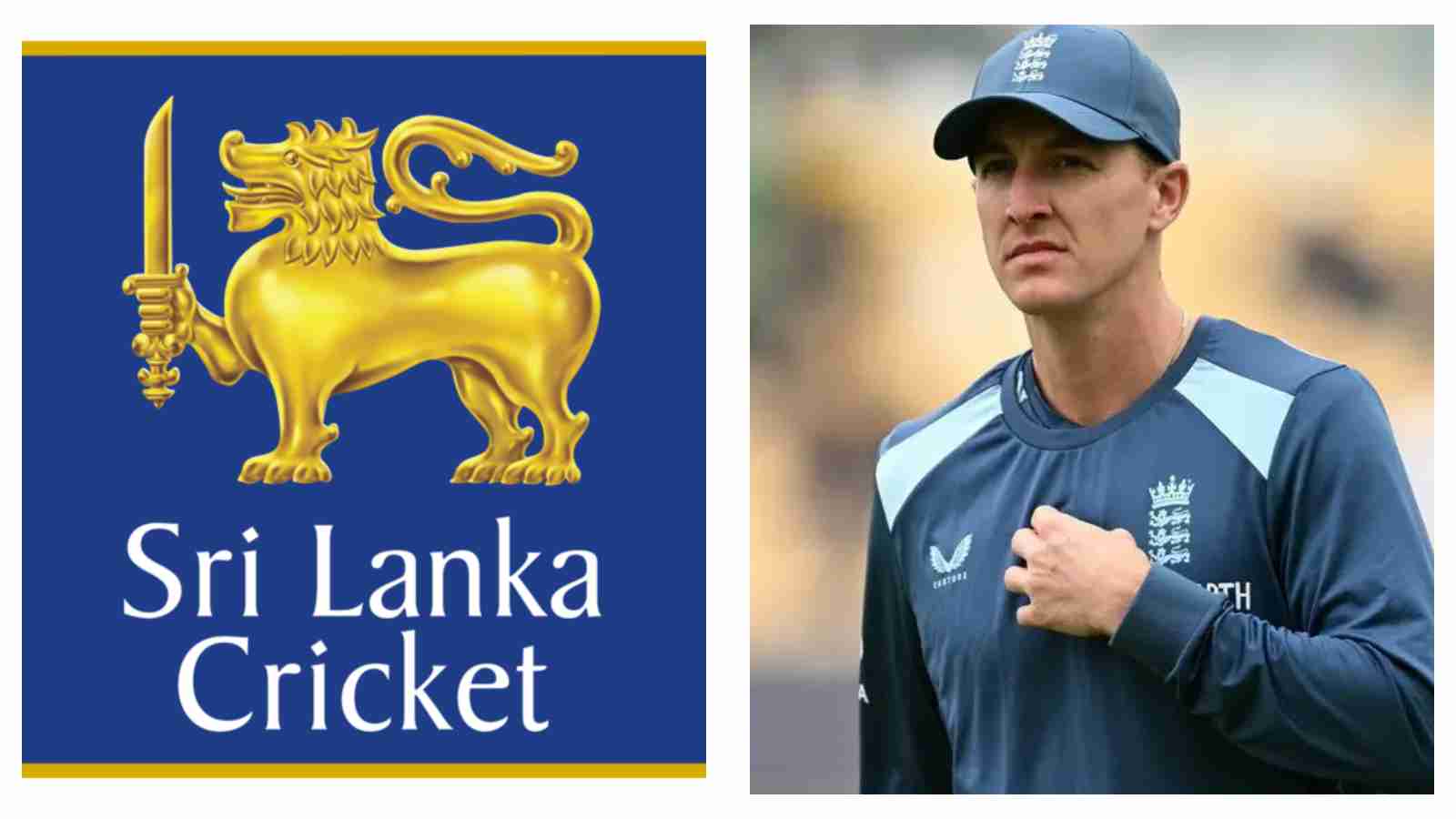 Sri Lanka cricket logo Harry Brook